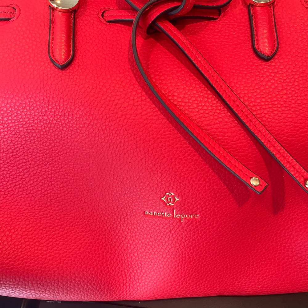 Nanette Lepore Vibrant Red Tote